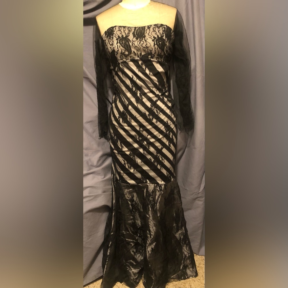 Floor length costume dress